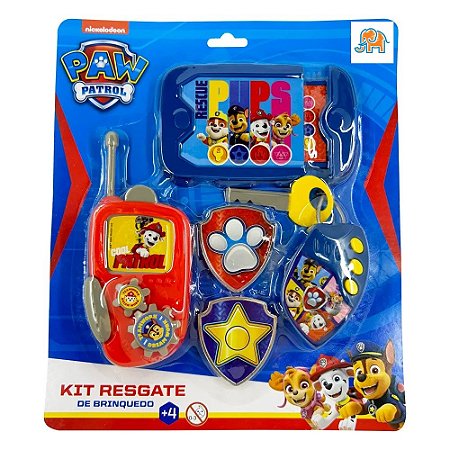 Conjunto De Acessórios - Patrulha Canina - Resgate