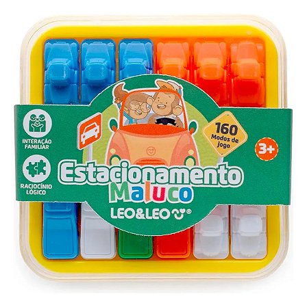 Jogo Estacionamento Maluco Pedagógico Brinquedo