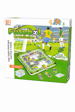 Jogo Educativo Futebol Brasileiro – Desafio Lógico Infantil
