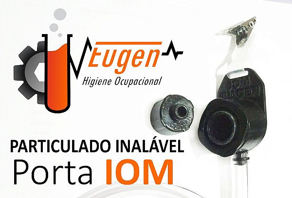 Suporte Porta IOM - Poeira Inalável + acessório de calibração
