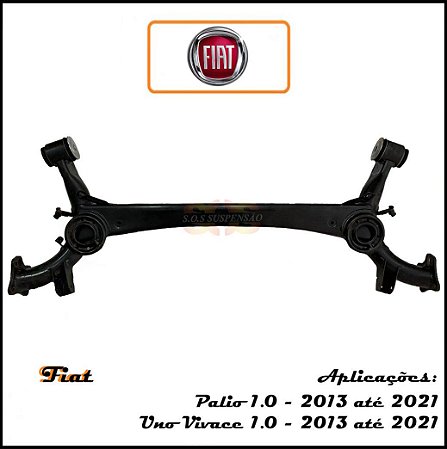 EIXO TRASEIRO FIAT UNO VIVACE E PALIO 2013 ATÉ 2021