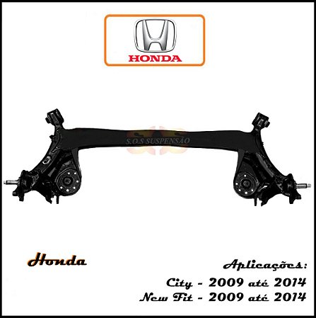 EIXO TRASEIRO HONDA CITY E FIT FREIO A DISCO 2009 ATÉ 2013 - OEM