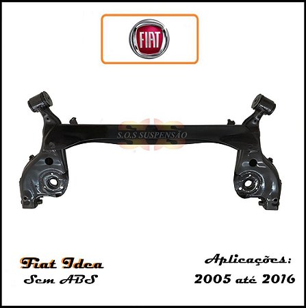 EIXO TRASEIRO FIAT IDEA SEM ABS