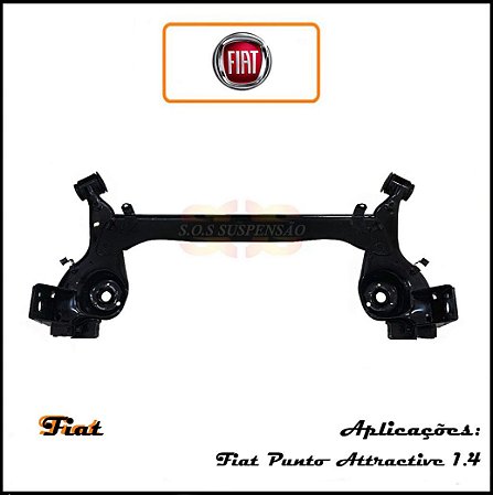 EIXO TRASEIRO FIAT PUNTO SEM ABS