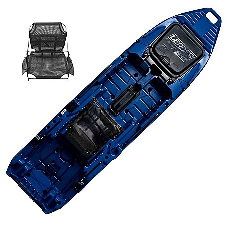 Caiaque Leader 1090 Ultra HD Cadeira Padrão Milha Náutica - Personalizado