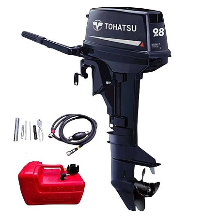 Motor de popa Tohatsu 9.8 HP 2 Tempos M9.8BS