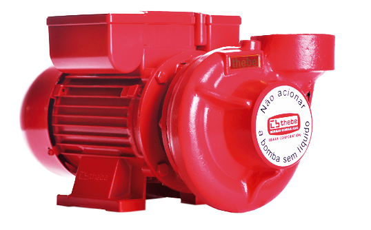 Bomba Thebe THLI-13 3,0CV IP55 Trifásica 220/380V Motor Nova