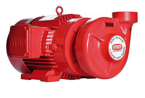 Bomba Thebe THSI-18 5,0CV IP21/IR3 Trifásica 4V RT 141 Motor Nova