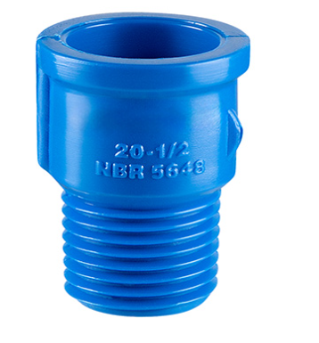 Adaptador Curto Para Irrigação 20x1/2 - Viqua