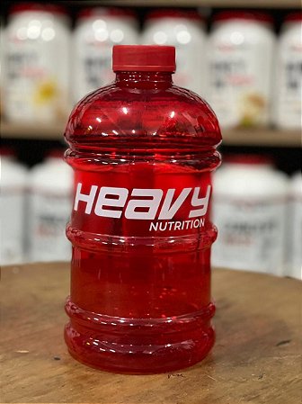Galão 2,2 Litros Vermelho  - Heavy Nutrition