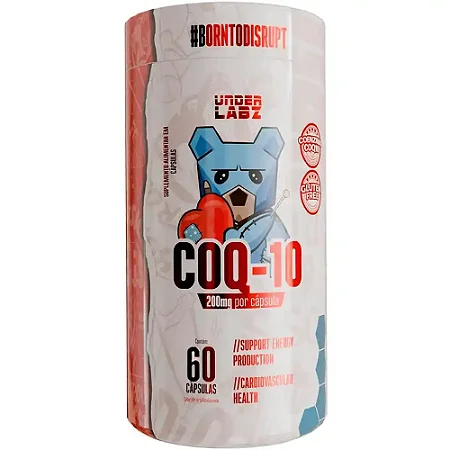 Coenzima Q-10 Coq-10 200mg 60caps Under Labz