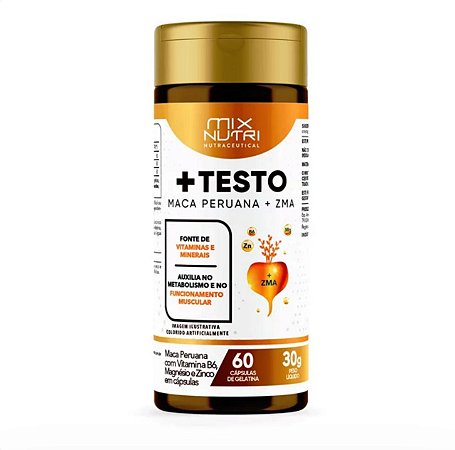 + TESTO (MACA PERUANA + ZMA) 60CAPS