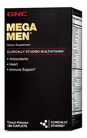 Multivitaminico Gnc Mega Men 180tabs