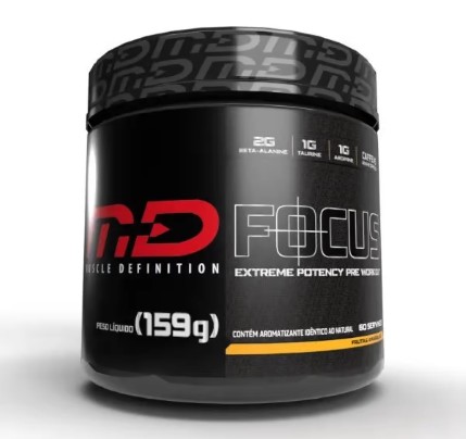 PRÉ TREINO FOCUS 159G MD - MUSCLE DEFINITION