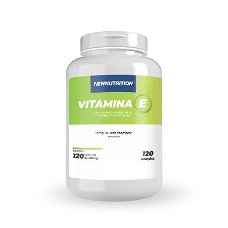 Vitamina E 120 Cápsulas - New Nutrition
