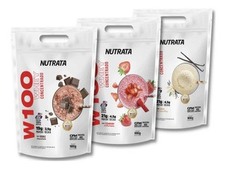 W100 WHEY 900G REFIL - NUTRATA