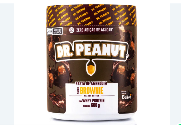 Pasta Dr Peanut - 600g - Brownie