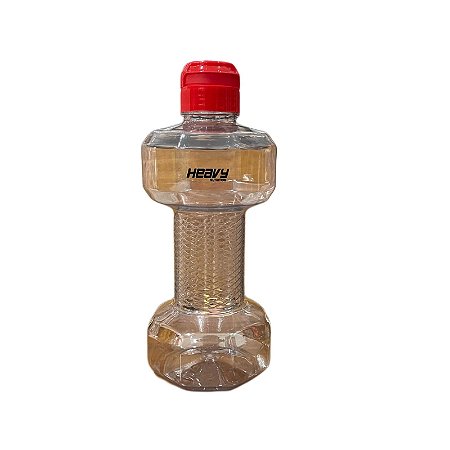 Galão HALTER  Transparente  1,5 Litros  - Heavy Nutrition