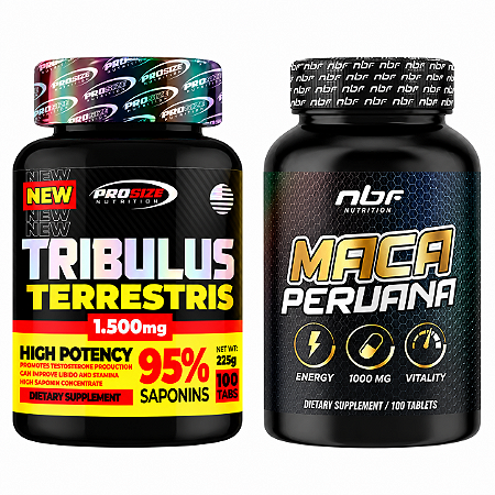 Tribulus Prosize 1500mg 100 tabs + MACA 1000mg 100tab NBF