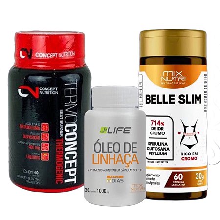 KIT EMAGRECIMENTO GOLD 3 EM 1