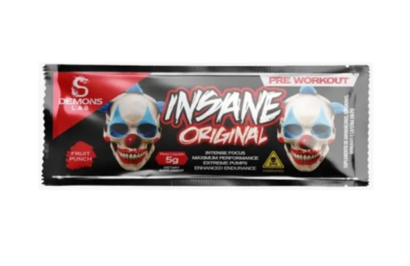 Pré Treino Insane Original Dose Única