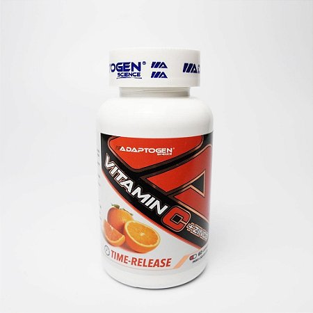 Vitamina C  + Zinco - 60 Cápsulas - Adaptogen