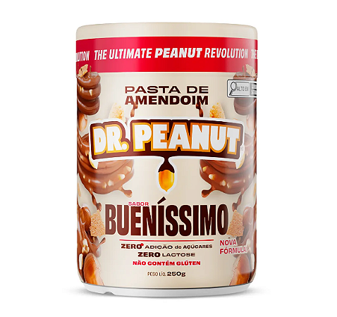 Pasta De Amendoim Dr Peanut (250g) - Bueníssimo