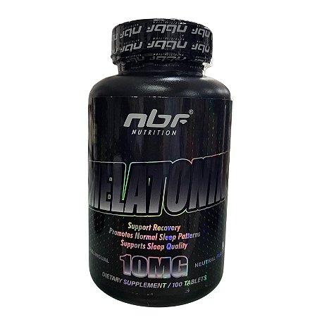 Melatonina 10mg 100 Tabletes - NBF Nutrition