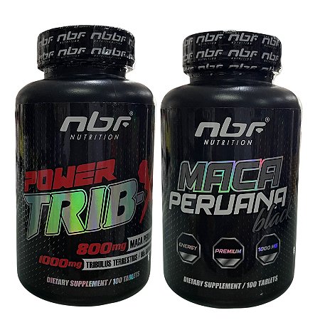 TRIB-X POWER 100 TAB (1000MG TRIB/800MG MACA) + MACA BLACK 100 TAB (1000MG)