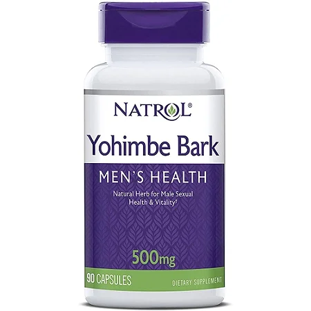 Casca de Ioimbina 500 mg - 90 cápsulas - Natrol