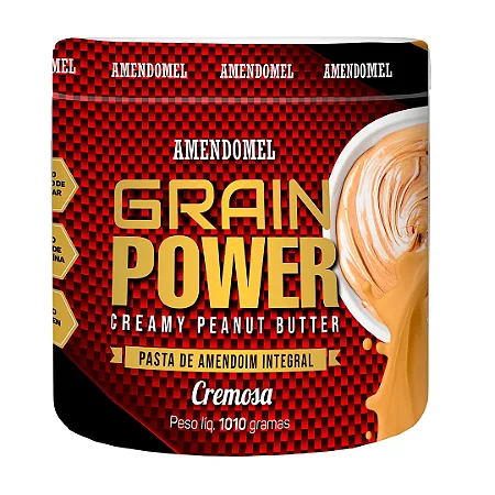 Pasta de Amendoim Integral Cremosa 1kg - Amendomel