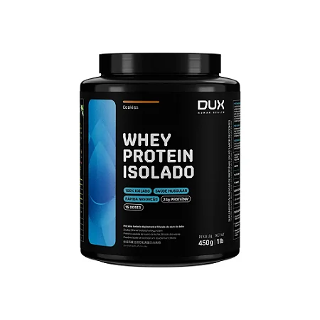 WHEY PROTEIN ISOLADO 450G - DUX