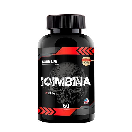 Ioimbina 20mg - DARKLINE - 60 Caps
