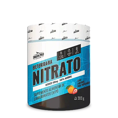 Nitrato Shark Pro - 300g - Morango e Laranja