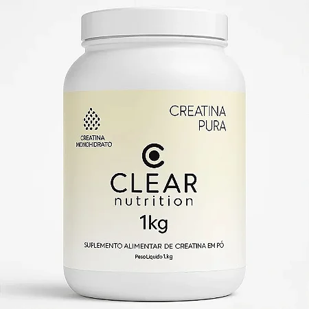 Creatina Pura - 1Kg Clear Nutrition