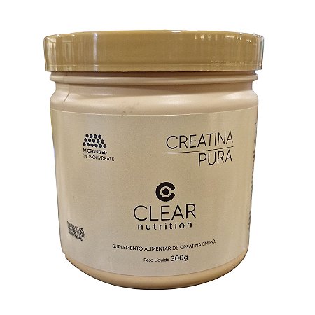 CREATINA 300G - CLEAR NUTRITION