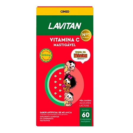 Lavitan Vitamina C - 60 Comprimidos Mastigáveis