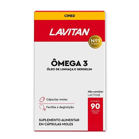 Lavitan Ômega 3 - 90 Cápsulas