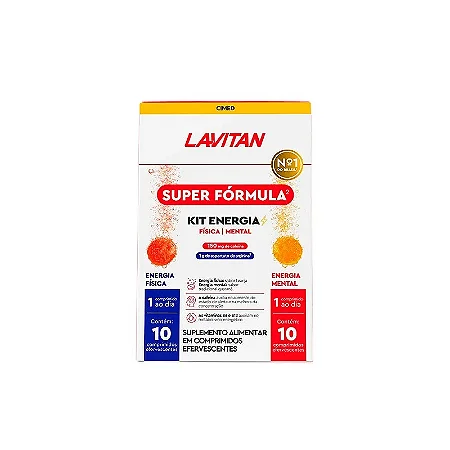 Lavitan Kit Energia - 20 Comprimidos