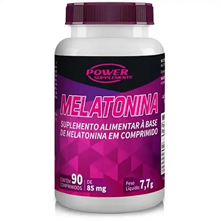 Melatonina Power Suplementos - 90 caps - 0,21mg