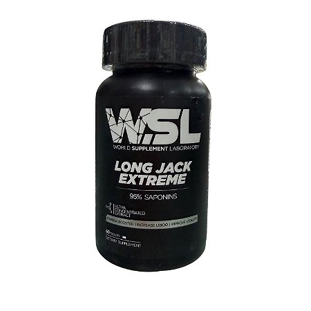 LONG JACK EXTREME WSL – 60 TABLETES | 95% SAPONINAS