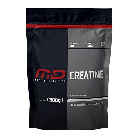 Creatina MD 100% pura refil (300g)- MD