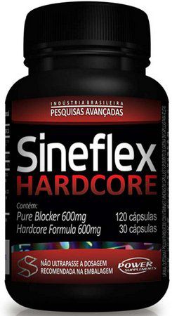 SINEFLEX HARDCORE - 150 CAPS - POWER SUPPLEMENTS