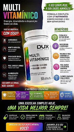 MULTIVITAMÍNICO - POTE 90 CÁPSULAS