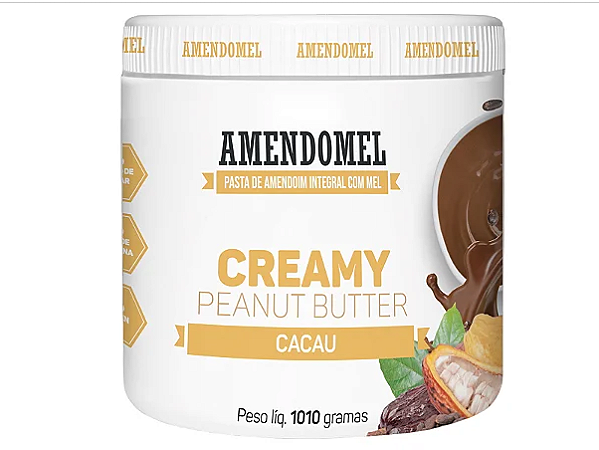 Pasta de Amendoim Amendomel - Cacau