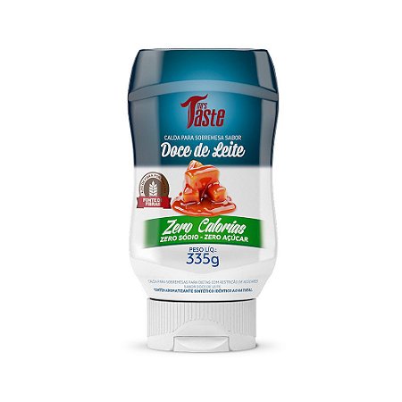 Calda de Doce de Leite Sódio Zero Açúcar Zero Cal - Mrs. Taste  335g