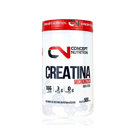 CREATINA MICRONIZADA 500G – CONCEPT NUTRITION