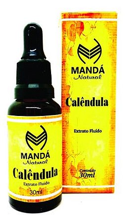 Extrato Fluído De Calêndula 100% Puro Laudo Certificado 30ml