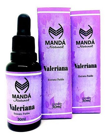 Valeriana Extrato Fluído Raiz Ansiedade - Agitação - Stress
