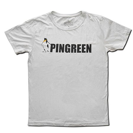 Camiseta Ecológica Pingreen Big Logo 100% reciclada